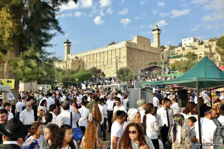Vue de Hébron et du Caveau des Patriarches